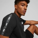 4k Puma 847382-01 Essentials+ Tape Men's Tee - black